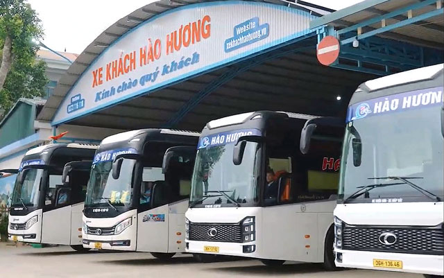 Xe limousine 24 phòng VIP của nhà xe Hào Hương Thanh Hóa