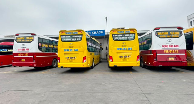 Nhà xe Thanh Sang Travel tại bến xe Vĩnh Niệm