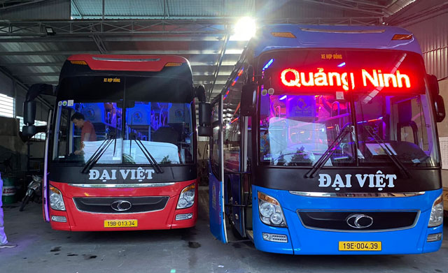 Nhà xe Đại Việt chuyên chạy tuyến xe khách Phú Thọ Hạ Long