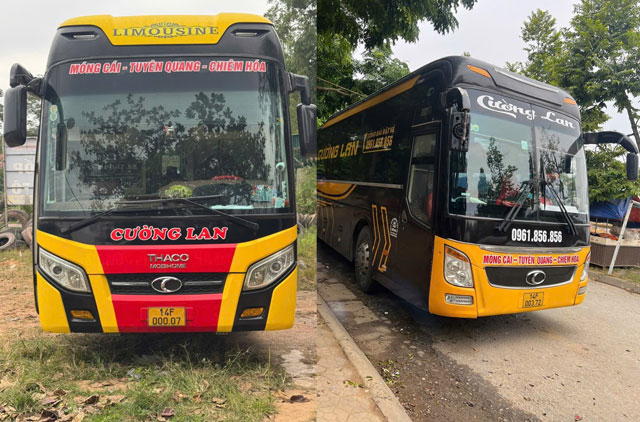 Xe giường nằm Cường Lan Quảng Ninh